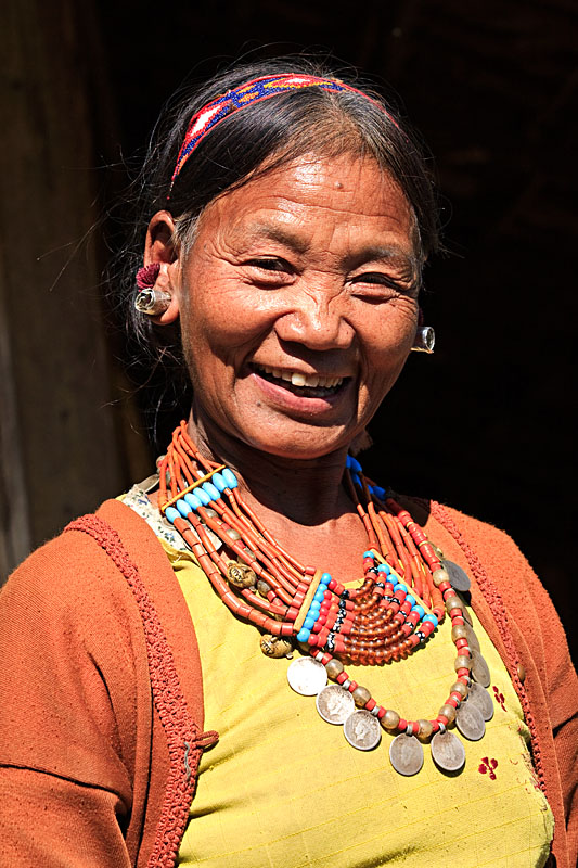  Konyak woman of Shangnyu Village